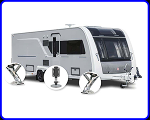 caravan automatic Hydraulic levelling systems